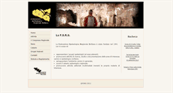 Desktop Screenshot of federazionespeleologicasiciliana.it